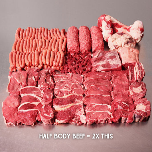Grass Fed Beef 1/2 Body ~100kg