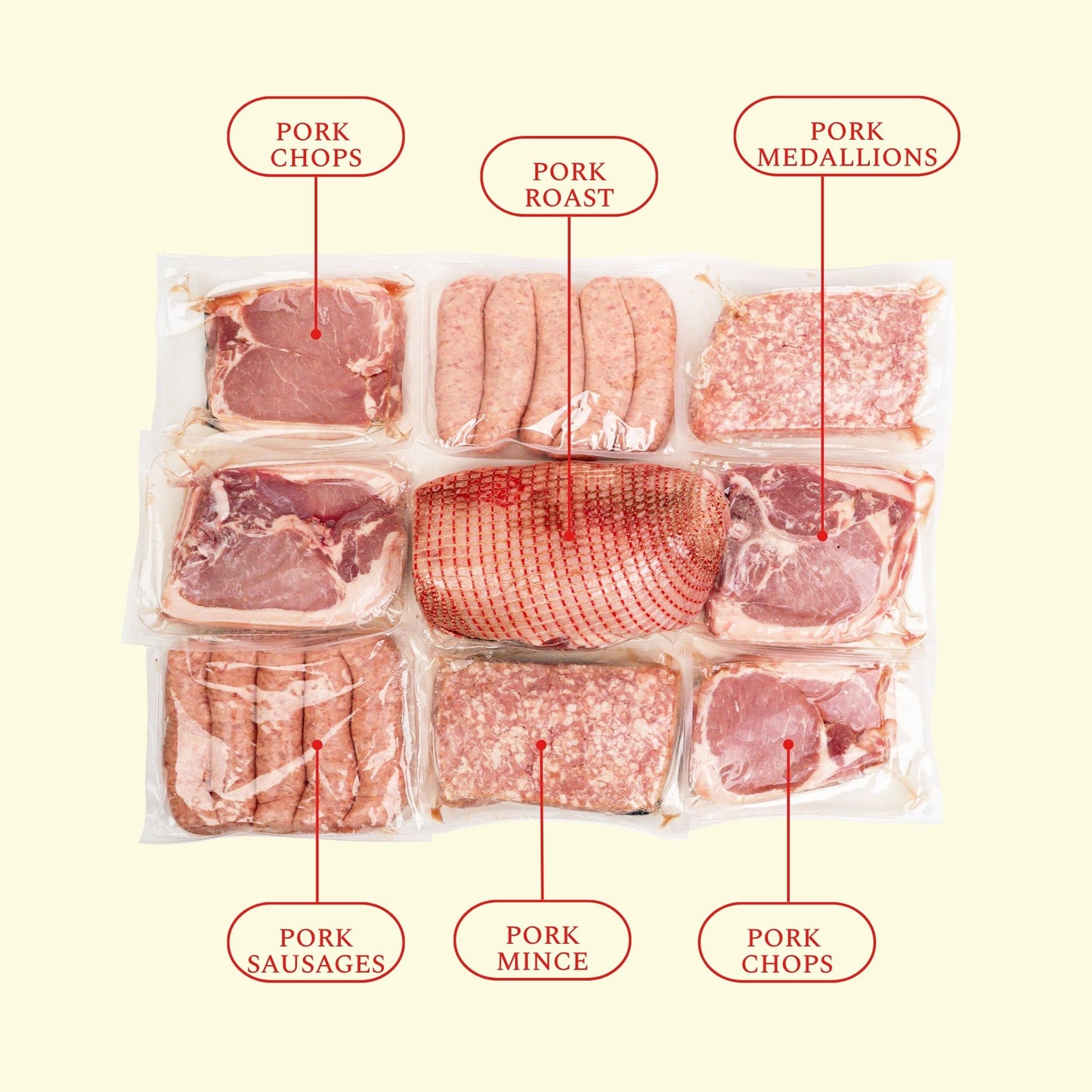 Free Range Pork Pack 5kg